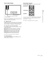 Preview for 19 page of Sony HDW-S280 Operation Manual