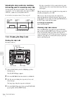 Preview for 54 page of Sony HDW-S280 Operation Manual