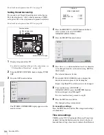 Preview for 56 page of Sony HDW-S280 Operation Manual