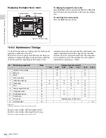 Preview for 84 page of Sony HDW-S280 Operation Manual