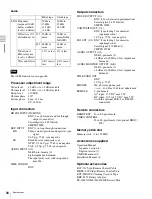 Preview for 88 page of Sony HDW-S280 Operation Manual