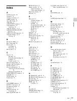 Preview for 91 page of Sony HDW-S280 Operation Manual