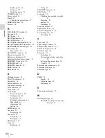 Preview for 92 page of Sony HDW-S280 Operation Manual