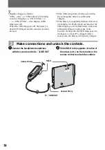 Preview for 18 page of Sony Hi-MD Walkman MZ-NH1 Operating Instructions Manual