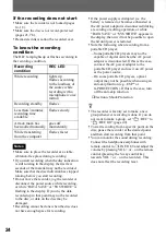 Preview for 24 page of Sony Hi-MD Walkman MZ-NH1 Operating Instructions Manual