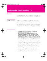 Preview for 8 page of Sony Hi-Scan KP-51WS520 Operating Instructions Manual