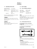 Preview for 5 page of Sony HK-PSU01 Installation Manual