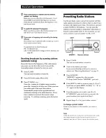 Preview for 12 page of Sony HT-510 - Home Theater In A Box Operating Instructions Manual