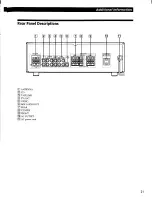 Preview for 21 page of Sony HT-510 - Home Theater In A Box Operating Instructions Manual