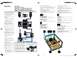 Preview for 2 page of Sony HT-C800DP Speakers Connection