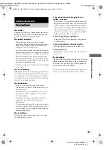 Preview for 49 page of Sony HT-DDW1000 Operating Instructions Manual