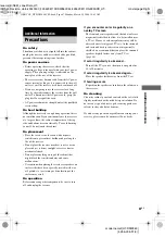 Preview for 47 page of Sony HT-DDW860 Operating Instructions Manual