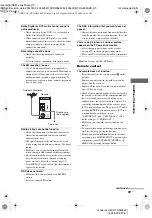 Preview for 49 page of Sony HT-DDW860 Operating Instructions Manual