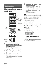 Preview for 26 page of Sony HT-M22 Operating Instructions Manual