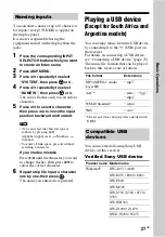 Preview for 27 page of Sony HT-M22 Operating Instructions Manual