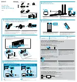 Preview for 1 page of Sony HT-RT40 Startup Manual