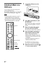 Preview for 16 page of Sony HT-S100F Operating Instructions Manual