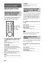 Preview for 18 page of Sony HT-S100F Operating Instructions Manual