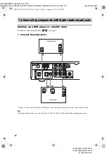 Preview for 6 page of Sony HTP-1200 Operating Instructions Manual