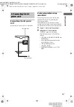 Preview for 13 page of Sony HTP-1200 Operating Instructions Manual