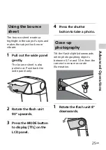 Preview for 25 page of Sony HVL-F32M Operating Instructions Manual