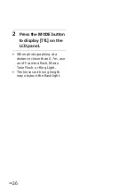 Preview for 26 page of Sony HVL-F32M Operating Instructions Manual