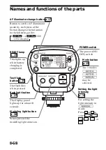 Preview for 8 page of Sony HVL-F32X Operating Instructions / Manual de instrucciones / Mode d’emploi Operating Instructions Manual