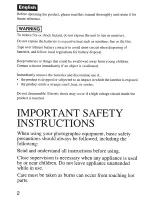 Preview for 2 page of Sony HVL-F43AM Operating Instructions Manual