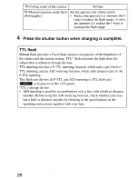 Preview for 26 page of Sony HVL-F43AM Operating Instructions Manual