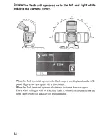 Preview for 32 page of Sony HVL-F43AM Operating Instructions Manual