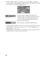 Preview for 40 page of Sony HVL-F43AM Operating Instructions Manual