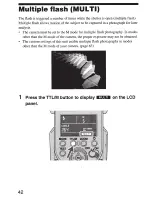 Preview for 42 page of Sony HVL-F43AM Operating Instructions Manual