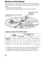 Preview for 48 page of Sony HVL-F43AM Operating Instructions Manual