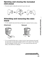 Preview for 49 page of Sony HVL-F43AM Operating Instructions Manual