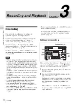 Preview for 42 page of Sony HVR-1500A Operating Instructions Manual