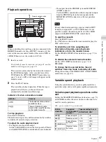 Preview for 47 page of Sony HVR-1500A Operating Instructions Manual