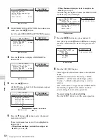 Preview for 92 page of Sony HVR-1500A Operating Instructions Manual