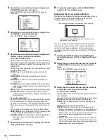 Preview for 18 page of Sony HXC-100 Operating Instructions Manual