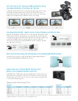 Preview for 2 page of Sony HXR-NX3D1U Brochure