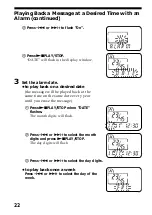 Preview for 22 page of Sony ICD-37 - Ic Recorder Operating Instructions Manual