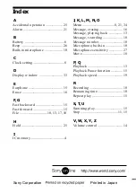 Preview for 36 page of Sony ICD-37 - Ic Recorder Operating Instructions Manual