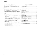 Preview for 2 page of Sony ICD-B17 - Ic Recorder Serivce Manual