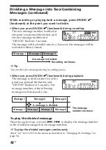 Preview for 40 page of Sony ICD-SX25 - Icd Recorder Operating Instructions Manual