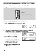 Preview for 42 page of Sony ICD-SX25 - Icd Recorder Operating Instructions Manual