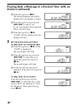 Preview for 46 page of Sony ICD-SX25 - Icd Recorder Operating Instructions Manual