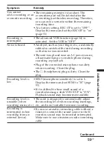 Preview for 59 page of Sony ICD-SX25 - Icd Recorder Operating Instructions Manual