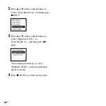 Preview for 66 page of Sony ICD-UX200 - Digital Flash Voice Recorder Operating Instructions Manual