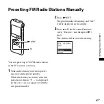 Preview for 67 page of Sony ICD-UX200 - Digital Flash Voice Recorder Operating Instructions Manual