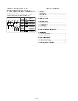 Preview for 2 page of Sony ICF-B200 Service Manual