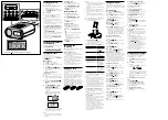 Preview for 2 page of Sony ICF-C05iP Operating Instructions